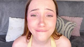 Babyheavanian Cute Girl Begging for Facial