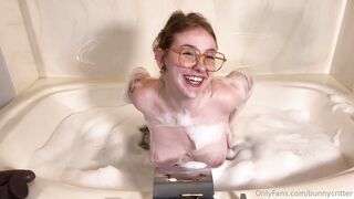 Bunnycritter Double BBC Blow Bang In The Bath