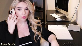 AnnaScotX Cheating Hot Wife Is Fucking Her Boss