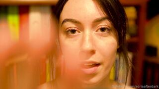 AdriaAfterDark ASMR Face And Body Dildo Play