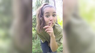 Monika Youthfull Masturbation And Squirt In Forest