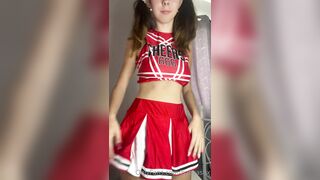Honey Babyx PPV Dildo Riding Cheerleader
