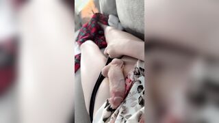 Shy Trans Transsexual Penis Revealed Early In The Morning