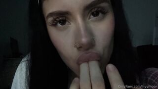 Lilyymoon ASMR ROLEPLAY Casual Kiss And Lick