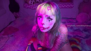 Ditzymaruu Deepthroat Clown Magic And Trained Holes