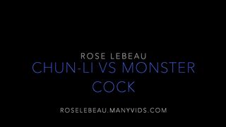 Rose Lebeau Chun Li Vs Monster Cock