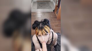 Prettyinpunk92 Homewrecking Sister Pov Sloppy Blowjob