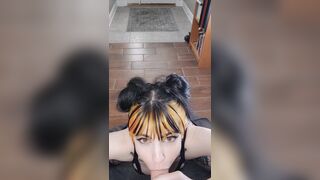 Prettyinpunk92 Homewrecking Sister Pov Sloppy Blowjob