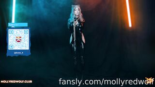 Mollyredwolf Neko Mistress Makes Femboy Cum Inside Her