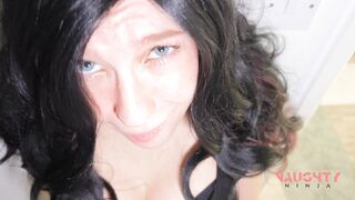 SexNinja I Caught My Friends Step Mom Naked In The Bathroom