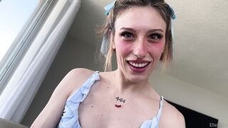 Elle Marz Irresistible Sextape Hot BJ And Rough Doggy Style