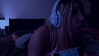 Lalunalewd Gamer StepMom Plays With Your Joystick