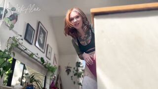GoAskAlex - Big step-Sister takes your Virginity POV