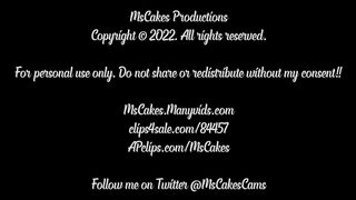 Ms Cakes Mind Controlled Anal Submission